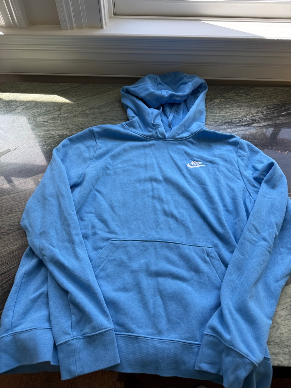 Nike Light Blue Pullover Hoodie